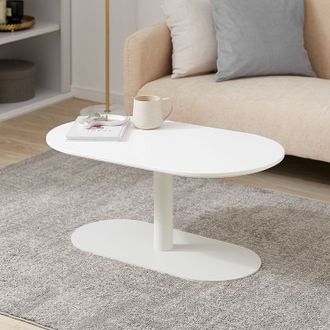 楕円型ローテーブル カフェテーブル 丸テーブル[幅80] | 【公式】LOWYA