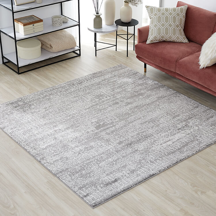 185×185] Mサイズ 正方形ラグ 防音 ラメ入り | 【公式】LOWYA(ロウヤ