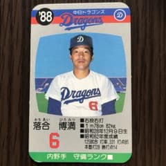 タカラ プロ野球カード 88年度 落合博満 - メルカリ