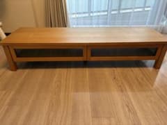 廃盤品 無印良品 テレビボード AVラック タモ材 150cm幅 - メルカリ