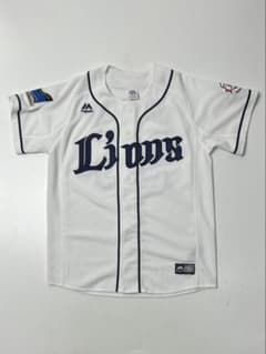 埼玉西武ライオンズ 若林楽人 ビジター ユニフォーム M サード プロ
