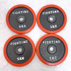 fighting road ダンベルプレート 5kg×4枚 計20kg - メルカリ