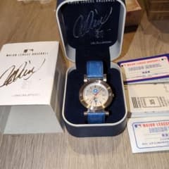 イチロー メジャーリーグ デビュー 記念サイン入り 時計 動作確認