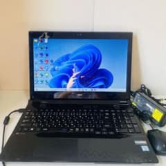 T15 NECノートパソコンSSDサクサク動く Windows11オフィス付き - メルカリ