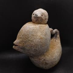 2603】とりさん…備前焼 - メルカリ