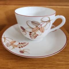 オールドノリタケカップ＆ソーサー ヤジロベー印戦前 日本陶器會社 萩