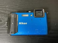 ジャンク品・本体のみ】Nikon COOLPIX AW130 ブルー防水カメラ - メルカリ