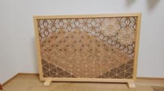 組子細工 組子 衝立 パーテーション 富士 - メルカリ