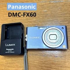 Panasonic LUMIX DMC-FX60 デジカメ 動作品 充電器付き - メルカリ