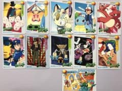 ポケモン アニメコレクション カードダス 11枚セット 当時物ジャンク