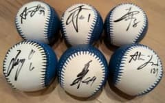 北海道日本ハムファイターズ 直筆サインボール 6個セット - メルカリ