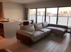 オーダー】L字ソファ 120×175cm特注価格80万円相当 （2点セット②