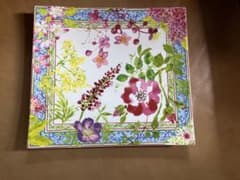 新品未使用】ジアン ミルフルール スクエアプレート 新宿伊勢丹で購入