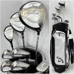 レディース右利き初心者用 キャロウェイ ソレイル ハーフゴルフセット