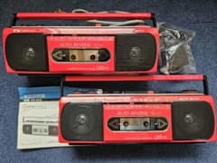 昭和レトロ/サンヨー SANYO ラジカセ 2台セット ジャンク - メルカリ
