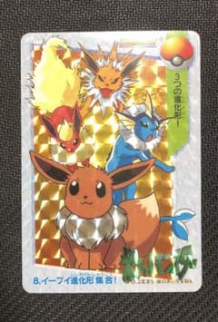 希少 ポケモン カードダス イーブイ進化系 ブースター サンダース