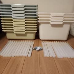 ニトリ カラーボックス用 引き出し 深型・浅型 まとめ売り レール