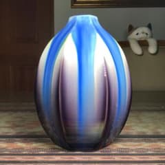 メルうー特価』 九谷焼 柴田博 花瓶 - メルカリ