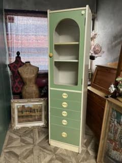 アーチ型 飾り棚 食器棚 昭和レトロ レトロポップ インテリア 当時物