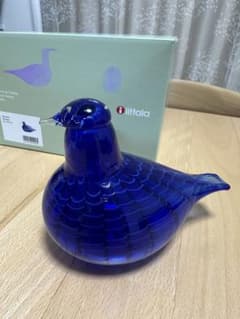 極美品/完売】最安値！イッタラBlue Bird オイバトイッカ ルリコマドリ