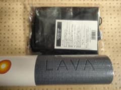 当日発送』LAVA ヨガマット ミッドナイトブルー色 ケースセット - メルカリ