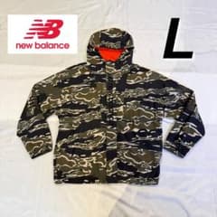 ニューバランス ジャケット 迷彩 フルジップフード カモ new balance