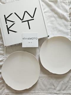 KIWAKOTO * 美品 BOTAN DISH 雪 ホワイト セット - メルカリ