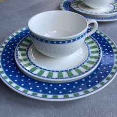 ビレロイ＆ボッホ パーティールック カップ＆ソーサー プレート 6点