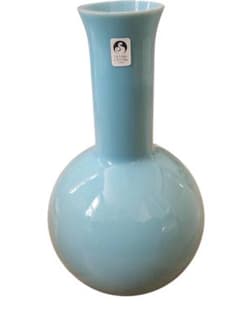 ☆レア品☆ササキクリスタル（Sasaki Crystal）ライトブルー昭和レトロ