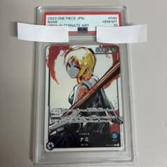 PSA10 ナミ OP03-040 強大な敵 L リーダーパラレル - メルカリ