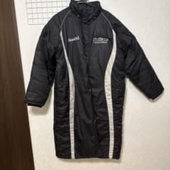 BLACK RICOH RAMS ラグビーベンチコート フード無し - メルカリ