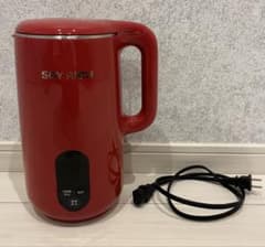 新品未使用品】ソイリッチ SOY RICH 豆乳メーカー ローズレッド - メルカリ