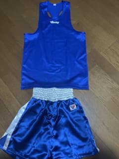 winning ボクシング公式 ユニフォーム青 S-M - メルカリ