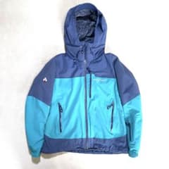 モンベル スキーウェア 中綿ジャケット マウンテンパーカー 2way M