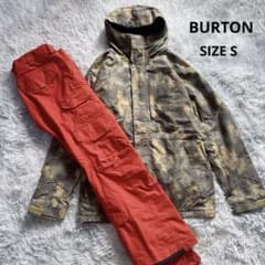Burtonバートンスキーウェアスノーボードジャケットパーカーセット S