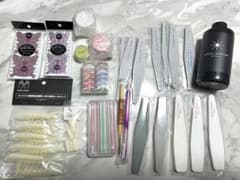 JNECネイリスト技能検定1級対応｜未使用・プロ用スカルプセット21点