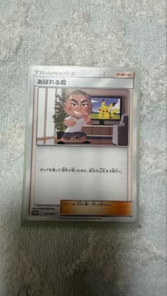 あばれる君 サポートカード ポケモンカード ポケカ プロモ PROMO