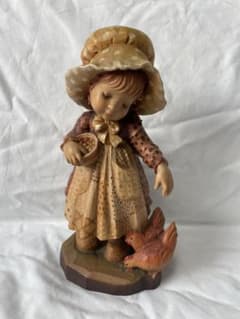 希少⭐︎アンリ人形 ANRI サラケイ アンティーク 木彫り人形4000体限定