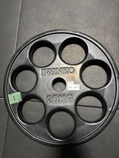ivanko オリンピックプレート 20kg ① - メルカリ