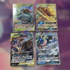 ポケモンカードGX 4枚 ゲッコウガ フシギバナ カイリュー - メルカリ