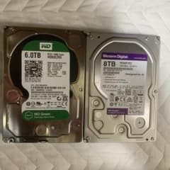 HDD 8TB + 6TB 2台セット 動作確認済み 1台ジャンク扱い - メルカリ