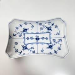 ロイヤルコペンハーゲン ブルーフルーテッド プレイン スクエア