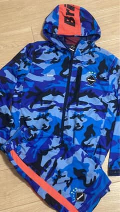 ブリストル ナイロン セットアップ M ブルー 迷彩 - メルカリ