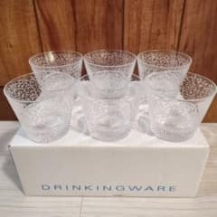 新品未使用 HOYA CRYSTAL エッチンググラス 6個セット - メルカリ