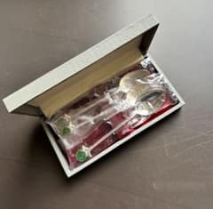 未使用】ゴルフコンペ賞品カトラリー（スプーン3本）スターリング