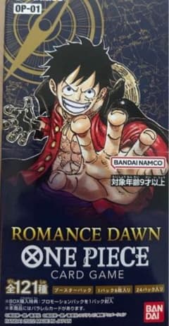 ワンピースカード ロマンスドーン 1box 未開封 テープカット - メルカリ