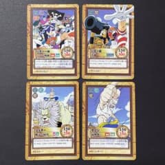 ONEPIECE ワンピース バギー海賊団モージ リッチー カードダス4枚