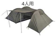 ミルテックオリーブグリーン ドーム型キャンプテント - メルカリ