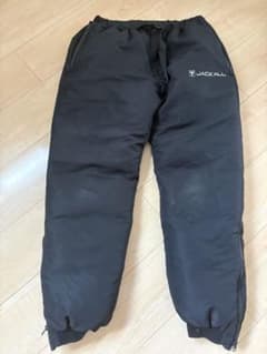 ジャッカル STダウンウォームパンツ Mサイズ - メルカリ
