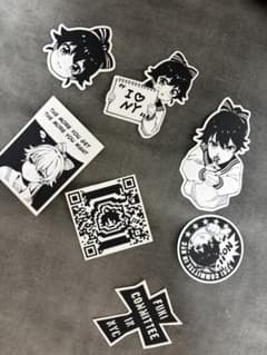 fuki committee 東京風紀委員会 ステッカー 7枚セット 在波うゆ - メルカリ